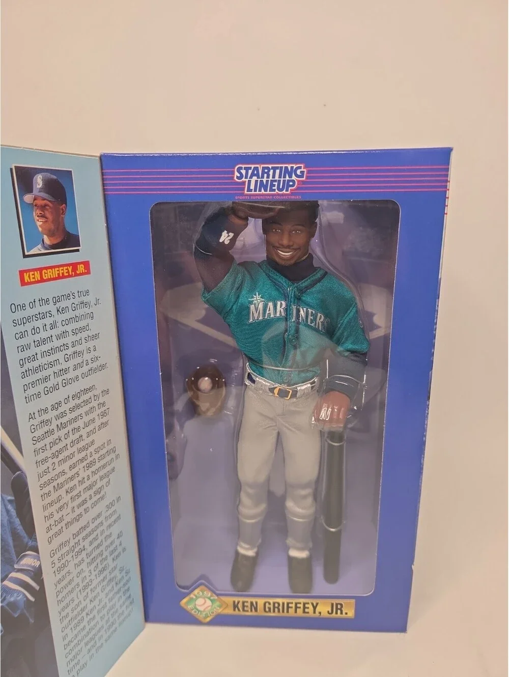 1997 MLB Starting Lineup Ken Griffey Jr Seattle Mariners 12 Inch Poseable Figure